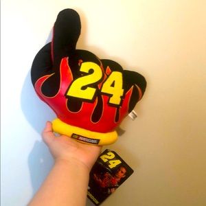NASCAR 12” Jeff Gordon Fan Hand Brand New NWT